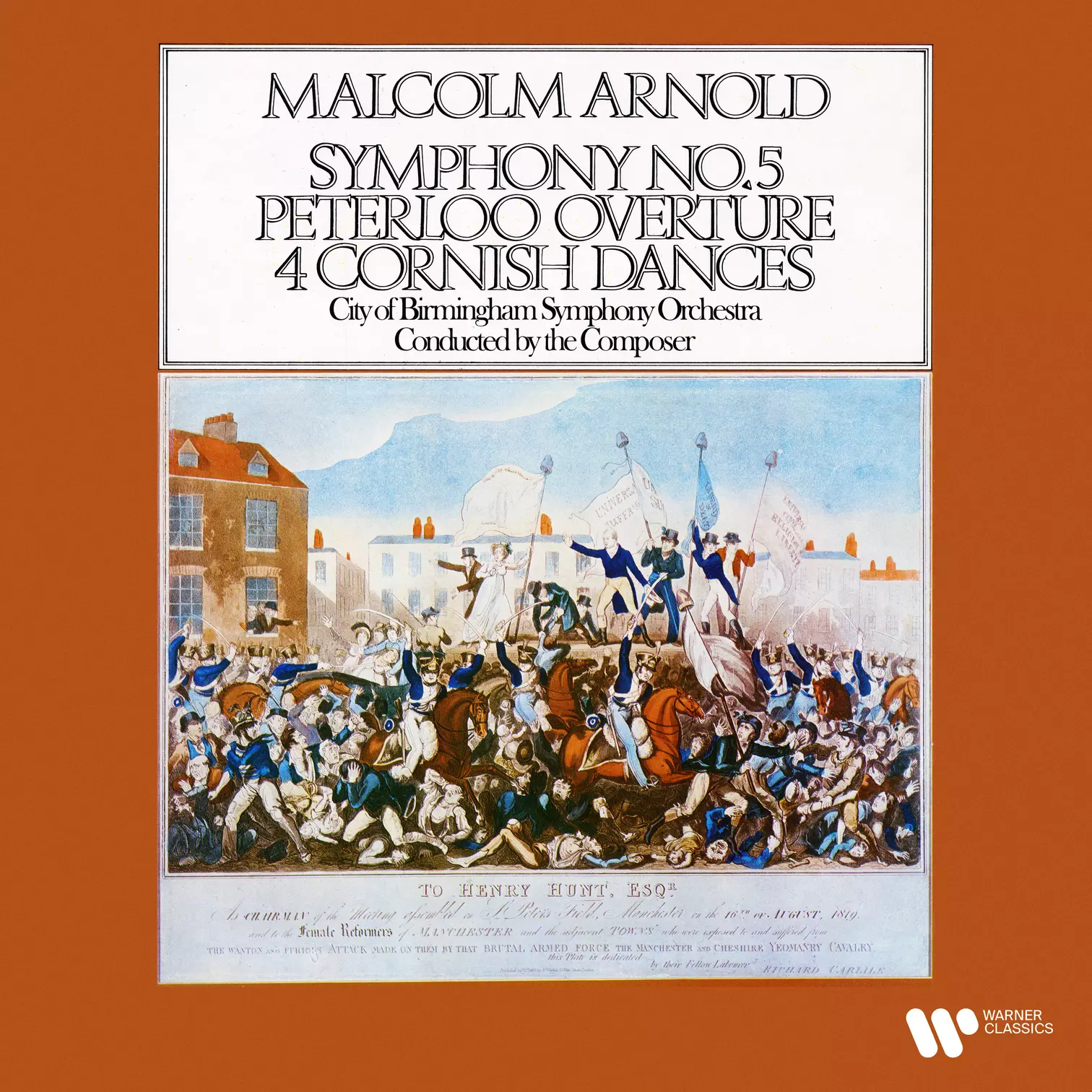 Arnold: Symphony No. 5, Peterloo Overture & 4 Cornish Dances